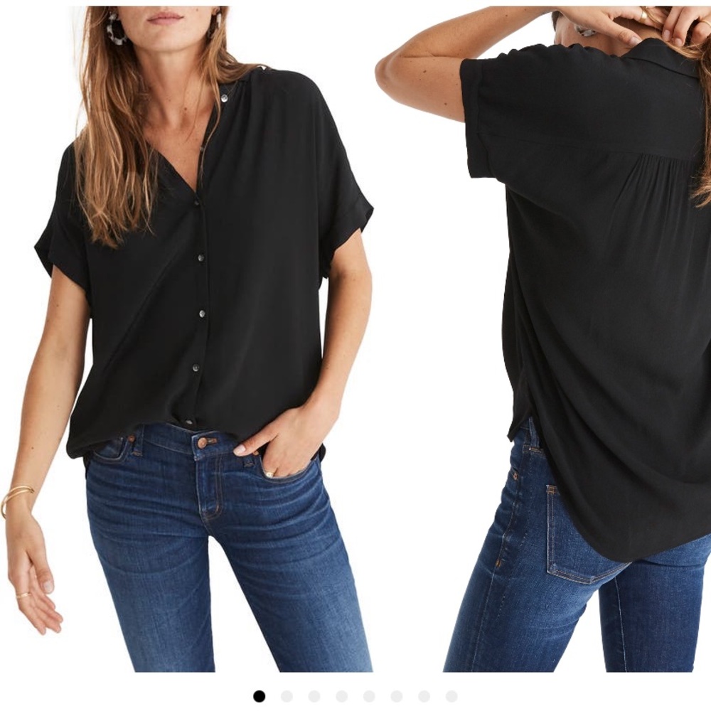 Madewell central drapery shirt